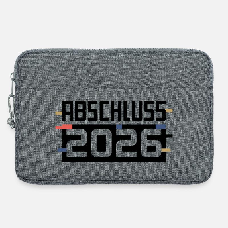 Abschluss Design 2026 - Laptoptasche 13" - Grau meliert