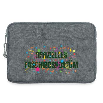 Official carnival costume - Laptop bag 13" - heather grey - Front