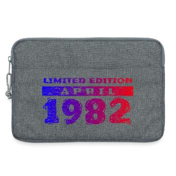 44e anniversaire Édition limitée 04/1982 - Sacoche pour ordinateur portable 13 pouces - gris chiné - Devant