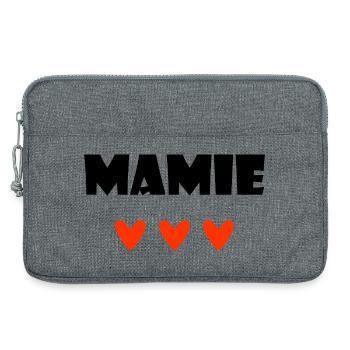 OMA. MAMA. OMA. MUTTERTAG - Laptoptasche 13" - Grau meliert - Vorne