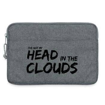 Head in the Clouds Black by Daydreamers - Laptop bag 13" - heather grey - Front