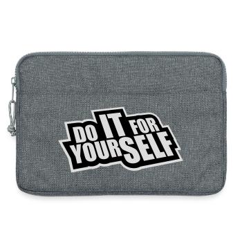 Do It For Yourself Inspirational Self Love Quote - Laptop bag 13" - heather grey - Front