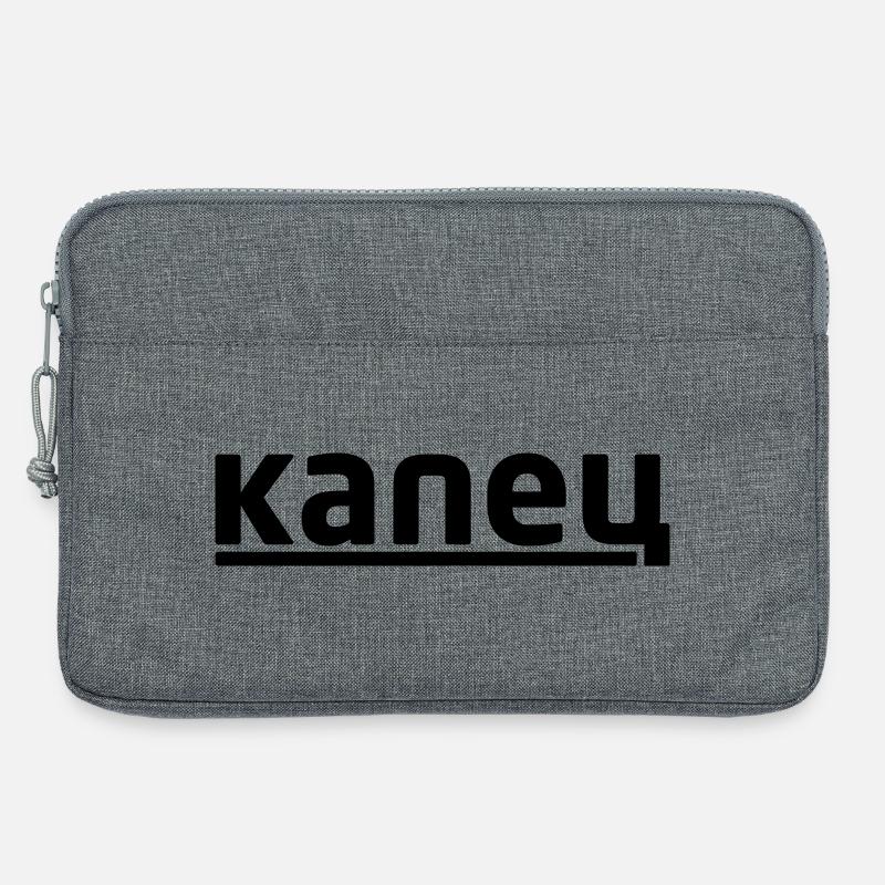 капец - Kapetz - Laptoptasche 13" - Grau meliert
