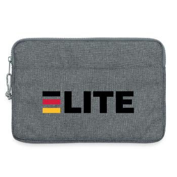 Deutschland Elite - Laptoptasche 13" - Grau meliert - Vorne