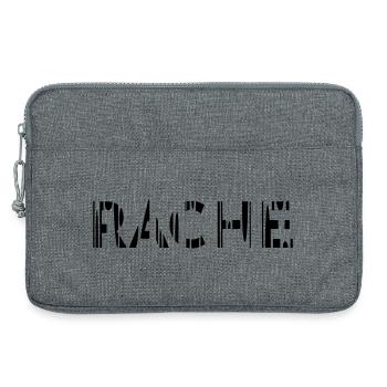 Revenge - Laptop bag 13" - heather grey - Front