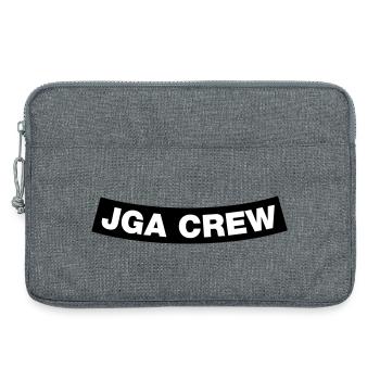 Bachelor Party Crew Element Bottom (MC Rocker Cowl Design) - Laptop bag 13" - heather grey - Front