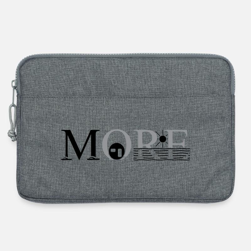 More Camping - Laptoptasche 13" - Grau meliert