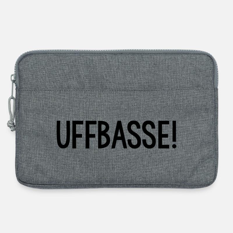 UFFBASSE Dialekt badisch - Laptoptasche 13" - Grau meliert