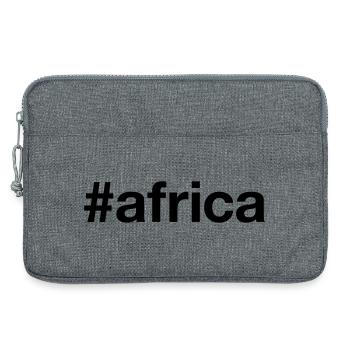AFRIKA Hashtag Africa - Laptoptasche 13" - Grau meliert - Vorne
