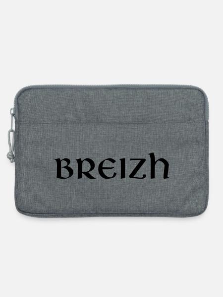 breizh - Laptoptasche 13" - Grau meliert
