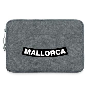 Mallorca Chapter Element (Bachelor Party MC Rocker Design) - Laptop bag 13" - heather grey - Front
