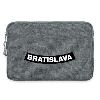 Élément du chapitre de Bratislava (JGA MC-Rocker-Design) - Sacoche pour ordinateur portable 13 pouces - gris chiné - Devant