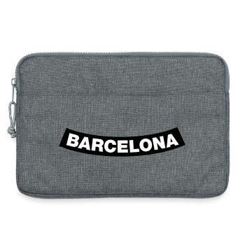 Élément du chapitre de Barcelone (JGA MC-Rocker-Design) - Sacoche pour ordinateur portable 13 pouces - gris chiné - Devant