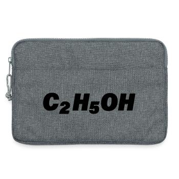 C2H5OH - Laptoptasche 13" - Grau meliert - Vorne