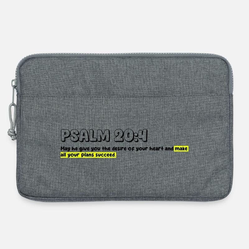 Abstraktes geometrisches Muster auf hellem Hintergrund - Laptoptasche 13" - Grau meliert
