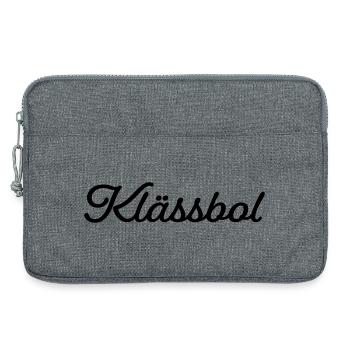 Klässbol black - Laptop bag 13" - heather grey - Front
