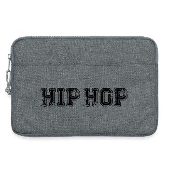 HIP HOP Rap Oldschool - Sacoche pour ordinateur portable 13 pouces - gris chiné - Devant