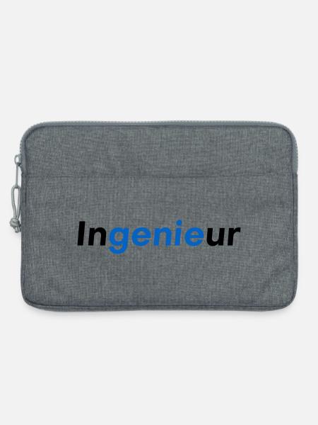 Ingenieur Genie - Laptoptasche 13" - Grau meliert