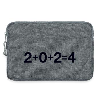 2024 - Laptoptasche 13" - Grau meliert - Vorne