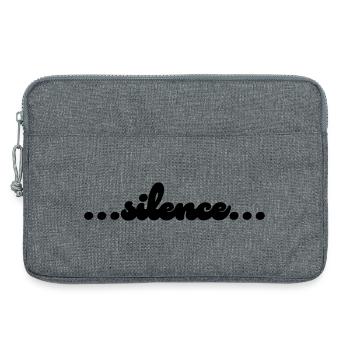 silence - Laptoptasche 13" - Grau meliert - Vorne