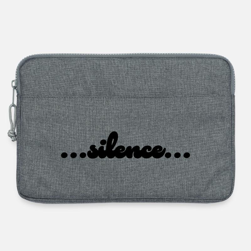 silence - Laptoptasche 13" - Grau meliert