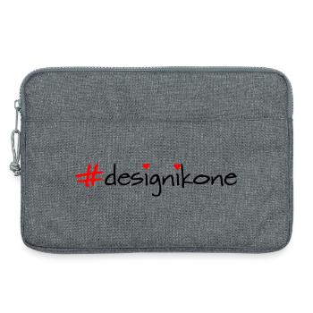 Design icon - Laptop bag 13" - heather grey - Front