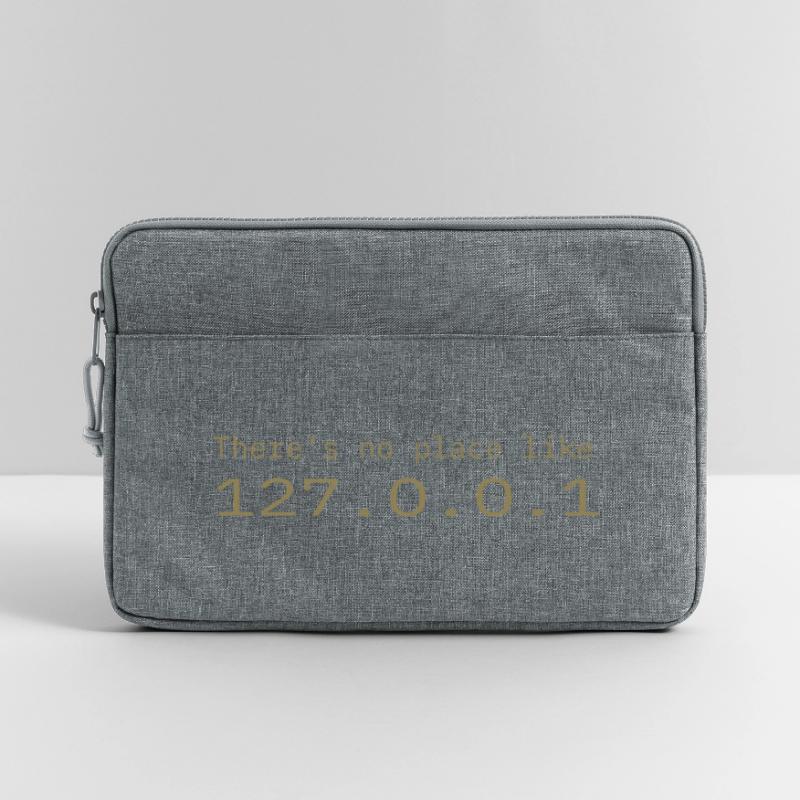 Programmeur Nerd IT Aucun endroit comme Localhost Sacoche pour ordinateur portable 13 pouces