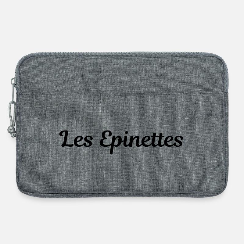 Epinettes Paris - Laptoptasche 13" - Grau meliert