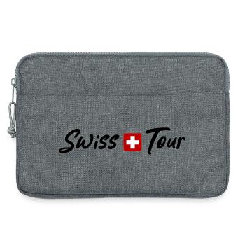 Swiss Tour Switzerland Holidays - Laptop bag 13" - heather grey - Front