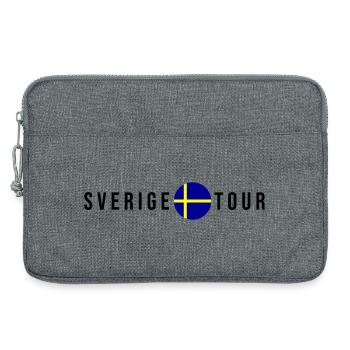 Sverige Tour Schweden - Laptoptasche 13" - Grau meliert - Vorne