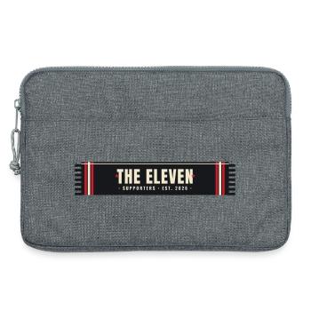 The Eleven — Supporter Scarf Design - Laptop bag 13" - heather grey - Front
