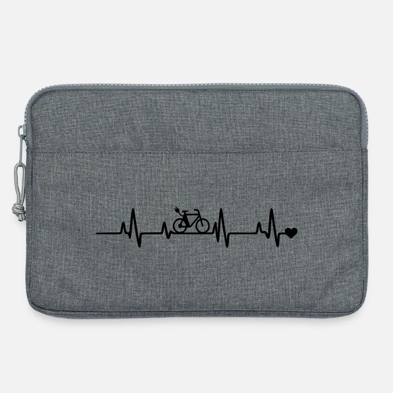 Elektrofahrrad - Laptoptasche 13" - Grau meliert