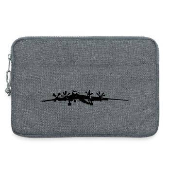 tu_95 - Laptop bag 13" - heather grey - Front