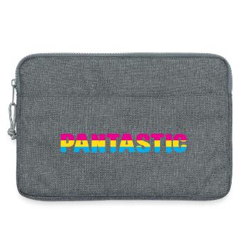 LGBT Pride Month - Pantastic! (Pansexual) - Laptop bag 13" - heather grey - Front