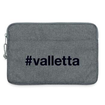 VALLETTA Hashtag - Laptoptasche 13" - Grau meliert - Vorne