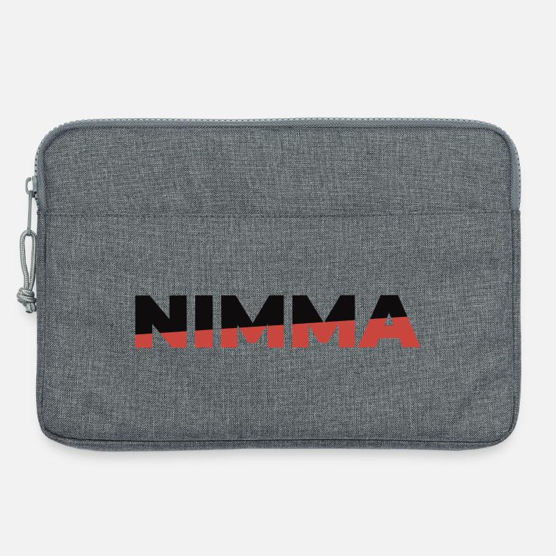 NIMMA - Laptoptasche 13" - Grau meliert