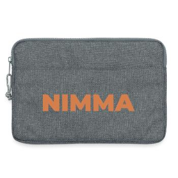 NIMMA - Sacoche pour ordinateur portable 13 pouces - gris chiné - Devant