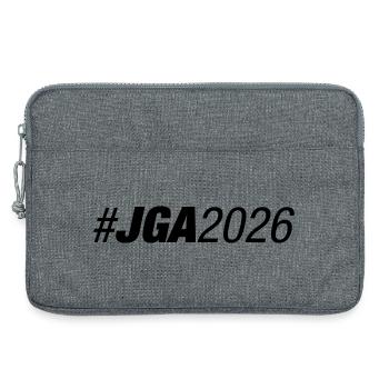 JGA 2026 - Sacoche pour ordinateur portable 13 pouces - gris chiné - Devant