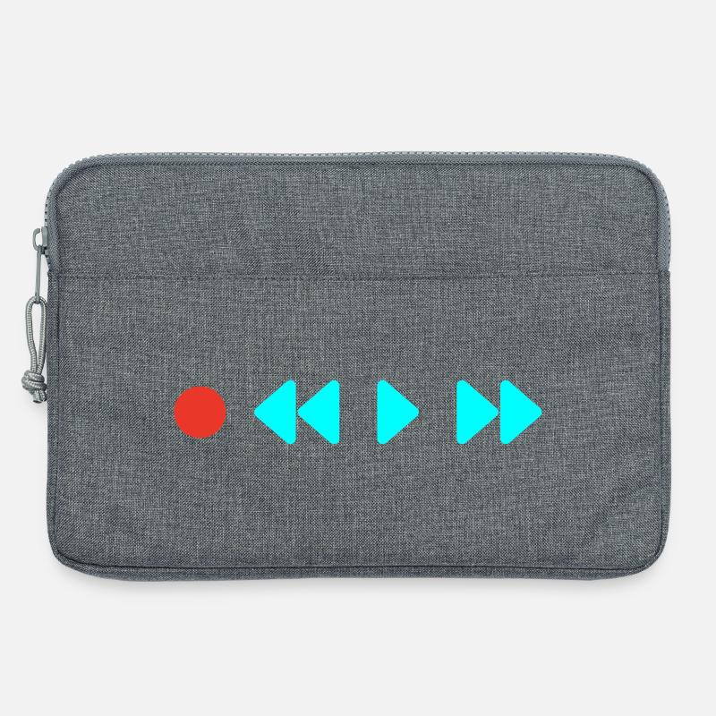 Kassettenkinder - Laptoptasche 13" - Grau meliert