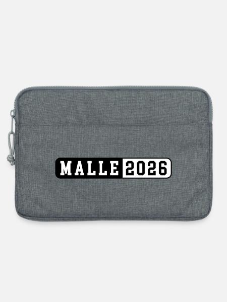 Malle 2026 - Laptoptasche 13" - Grau meliert