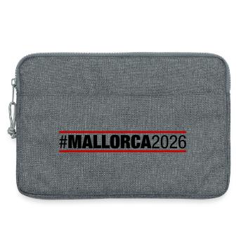 Mallorca 2026 - Laptoptasche 13" - Grau meliert - Vorne