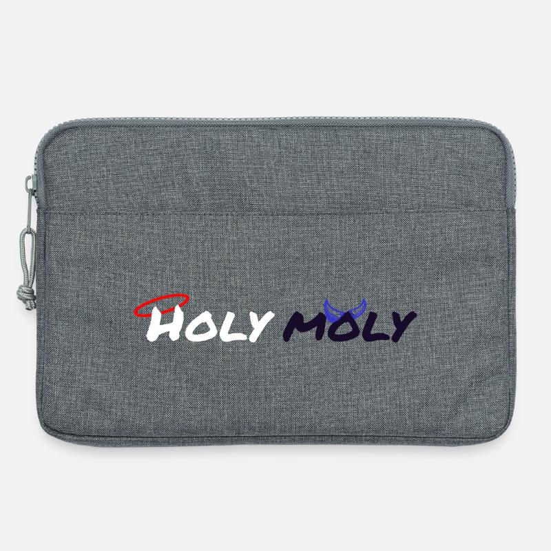 Heiliger Moly-Design - Laptoptasche 13" - Grau meliert