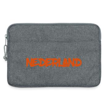 Niederlande - Nederland - Netherlands - Lion Löwe - Laptoptasche 13" - Grau meliert - Vorne