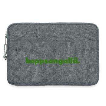 Hoppsangallä. - Sacoche pour ordinateur portable 13 pouces - gris chiné - Devant
