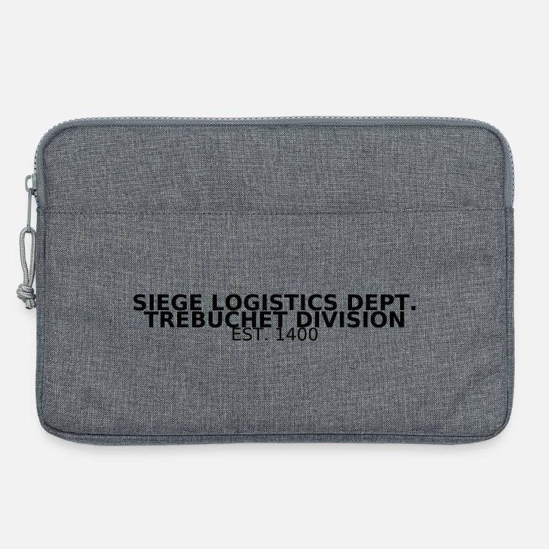 Siege Logistics Dept. – Trebuchet Division  - Laptoptasche 13" - Grau meliert