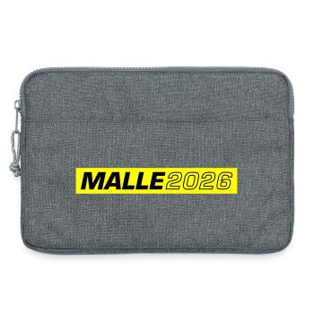 Malle 2026 - Sacoche pour ordinateur portable 13 pouces - gris chiné - Devant