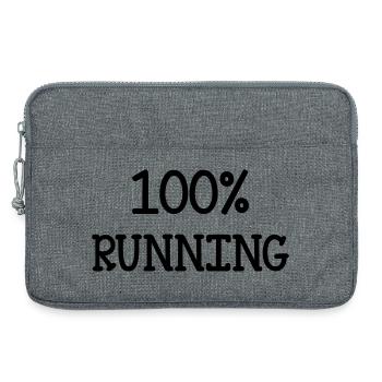 Running / Jogging / Run / Trail / Sport - Laptop bag 13" - heather grey - Front