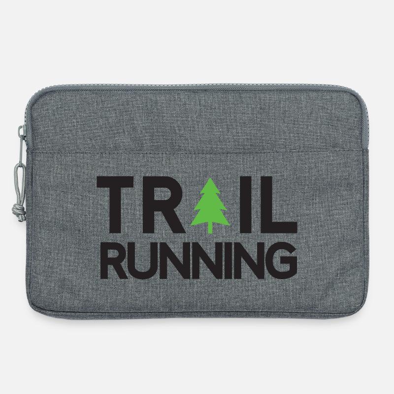 Trail Running - Laptoptasche 13" - Grau meliert