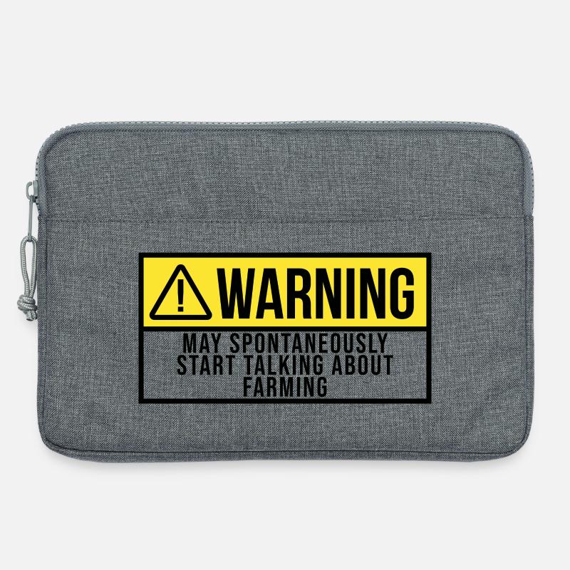 Farming - Laptop bag 13" - heather grey