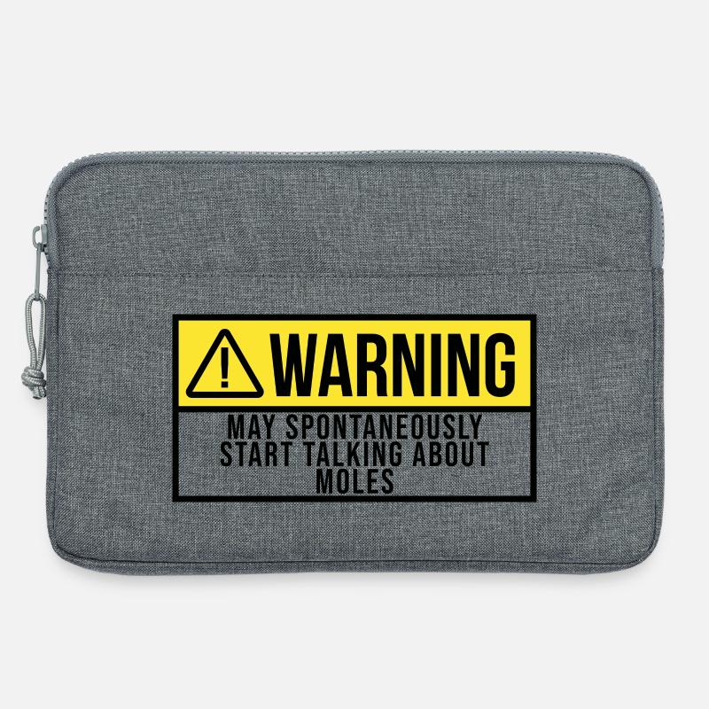 Maulwurf - Laptoptasche 13" - Grau meliert
